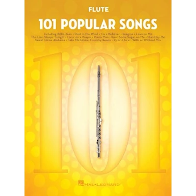 Abbildung von 101 Popular Songs Flute (Instrumental Folio): Noten, Sammelband für Flöte: For