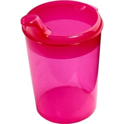 Abbildung von Medi Inn+ Schnabelbecher Schabeltasse Trinkbecher 250 ml (Farbe: rot, Öffnung: 12 x 10 mm)