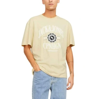 Abbildung von JACK &amp; JONES Male T Shirt Gedruckt Rundhals