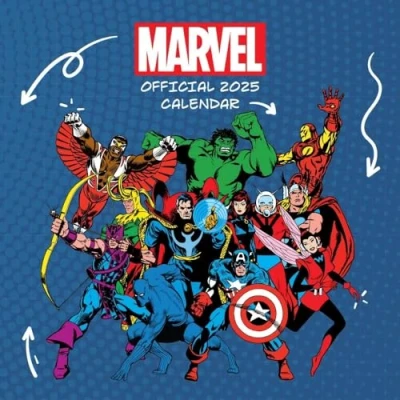Abbildung von Marvel Comics Offizieller Kalender 2025: Original Danilo [Mehrsprachig] [Kalender] (Wall Kalender)