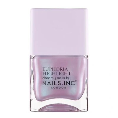 Abbildung von Nails Inc THAT EUPHORIA LIFE Highlight Nagellack Schimmernder Lila Blau Ton Irideszentes Finish Vegan, Langanhaltend &amp; Cruelty Free Perfekte Maniküre, trendige Nail Art