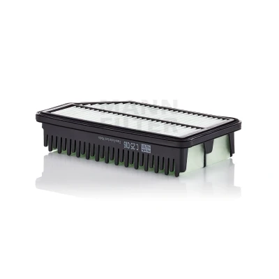 Abbildung von MANN FILTER C 25 016 Luftfilter 54 146 257 Filtereinsatz KIA: RIO 3, Soul I, 3 Stufenheck, HYUNDAI: Veloster