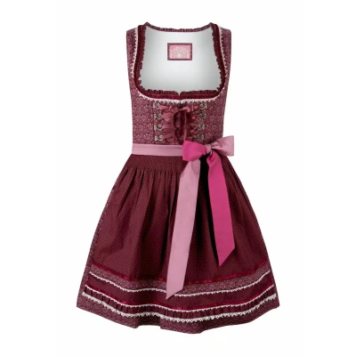 Abbildung von Stockerpoint Damen Kim Mini Dirndl, Bordeaux, 30