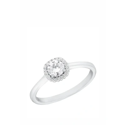 Abbildung von Amor Fingerring »Uni Chic«, mit Zirkonia (synth.)