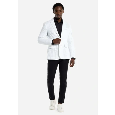 Abbildung von Suitmeister Sequins Anzugsakko, Herren, Größe: Medium, White