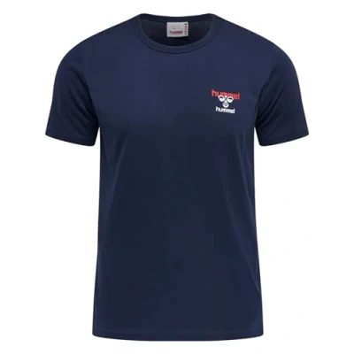 Abbildung von Hummel Hmlic Dayton Tshirt print, Größe: Medium, Peacoat