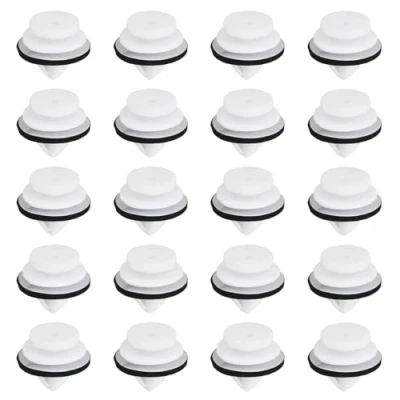 Abbildung von YINETTECH 20 Stück Auto Kunststoff Verkleidungs Clips, Türformhalter, Radlauf Form Clip mit Dichtung, LR028939, kompatibel Range Rover Sport L49