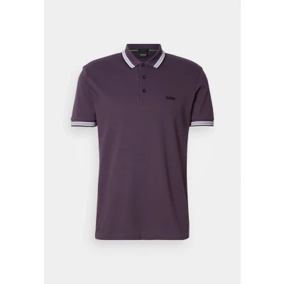 Abbildung von BOSS Paddy Poloshirt, Herren, Größe: 4XL, Medium purple