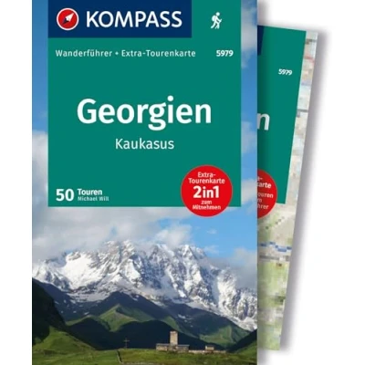 Abbildung von KOMPASS Wanderführer Georgien, Kaukasus, 50 Touren mit Extra Tourenkarte: GPS Daten zum Download