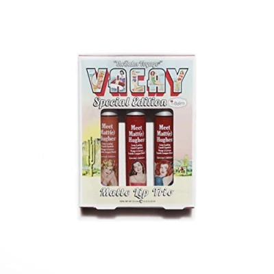 Abbildung von the Balm Thebalm Voyage Vacay Matte LIP TRIO Lippenmakeuppalette, Größe: One Size,