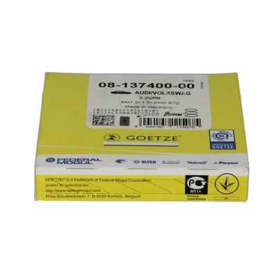 Abbildung von GOETZE ENGINE 08 137400 00 Kolbenringsatz 84 VOLKSWAGEN: Golf 4, 5, Multivan 5 (7HM, PORSCHE: Cayenne, AUDI: TT Coupe
