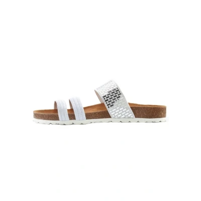 Abbildung von Lascana Pantolette flach, Damen, Größe: 36, Weiß Schuhe