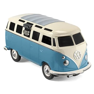 Abbildung von Board Masters VW Collection Volkswagen Fahrbare Kühlbox Kühlwagen in T1 Bulli Bus Form ca. 26 Liter (Classic Bus/Rot) Einheitsgröße (Blau)