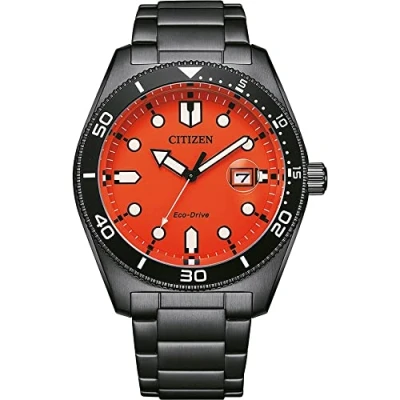Abbildung von CITIZEN Herren Analog Quarz Uhr mit Edelstahl Armband AW1765 88X