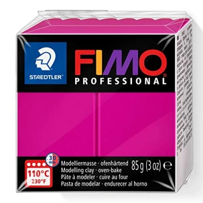 Abbildung von STAEDTLER 8004 210 Fimo Professional Normalblock, 85 g, magenta