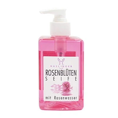 Abbildung von Rosenblüten Flüssige Seife 250 ml
