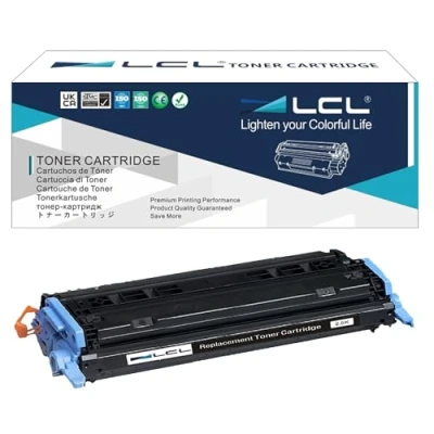 Abbildung von LCL Remanufactured Tonerkartusche 124A Q6000A 707 CRG707 (1 Schwarz) Ersatz für HP Laserjet 1600 2600 2605 1015 1017Color Series 2600n 2605d 2605dn xi 2605dtn CM1015 CM1015mfp CM1017mfp CM1017