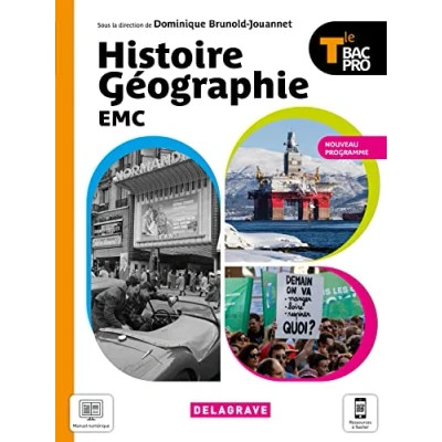 Abbildung von Histoire Géographie EMC Tle Bac Pro (2021) Manuel élève