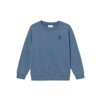 Abbildung von NAME IT Jungen Nkmvimo Ls Bru Noos Sweatshirt, Coronet Blue, 158 164 EU