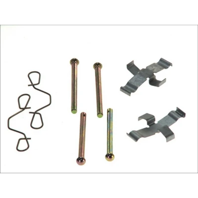 Abbildung von QUICK BRAKE 109 0982 Zubehörsatz, Scheibenbremsbelag VOLKSWAGEN: GOLF 1, AUDI: 80 B2