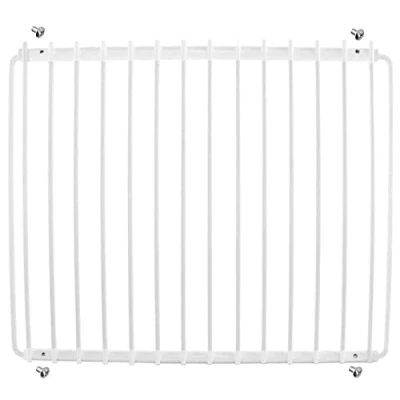 Abbildung von Spares2go Universal Kühlschrank Gefrierschrank Regal Verstellbar Kunststoffbeschichtet Ausziehbare Arme (Weiß)