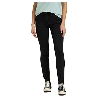 Abbildung von Lee Foreverfit Jeans Skinny Fit, Damen, Größe: 26x31, Black avery