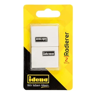 Abbildung von Idena 522058 Radierer für Bleistift, 2 Stück
