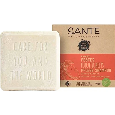 Abbildung von Sante Moisturising Solid Careshampoo Organic Mango &amp; ALOE VERA Shampoo, Größe: 60 g,