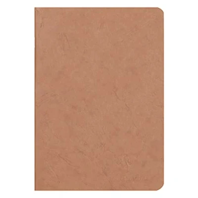 Abbildung von Calligraphe 733100C Heft AgeBag (DIN A5, 14,8 x 21 cm, blanko, ideal für Ihre Notizen und Zeichnungen, 48 Blatt) 1 Stück braun