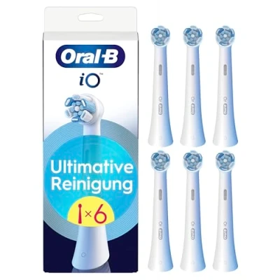 Abbildung von Oral B Aufsteckbürsten »Oral iO Ultimative Reinigung«, für fortgeschrittene Tiefenreinigung und Plaque Entfernung