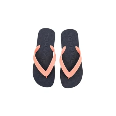 Abbildung von Tommy Jeans Damen Flip Flops Logo Zehentrenner, Rosa (Tickled Pink), 40