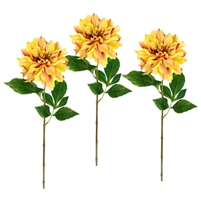 Abbildung von I.GE.A. Kunstblume »Dahlie«, Einzelblume, Stielblume, 3er Set