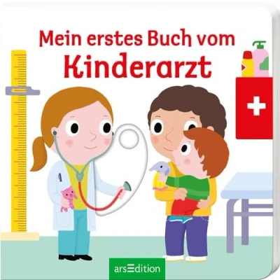 Abbildung von Mein erstes Buch vom Kinderarzt: die Bestsellerreihe mit lustigen Schiebern, fördert Feinmotorik und den Spracherwerb für Kinder ab 18 Monaten