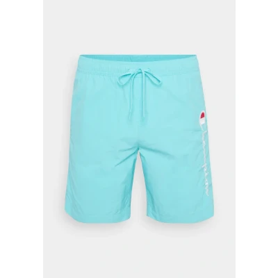Abbildung von Champion Bermuda Length Badeshorts, Herren, Größe: Medium, Aquablue