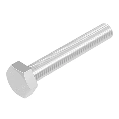 Abbildung von SECCARO Sechskantschraube M6 x 40 mm, Edelstahl V2A VA A2, DIN 933 / ISO 4017, Außensechskant, 20 Stück