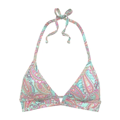 Abbildung von Venice Beach Triangel Bikinitop, Damen, Größe: 42xC/D, Mint bedruckt