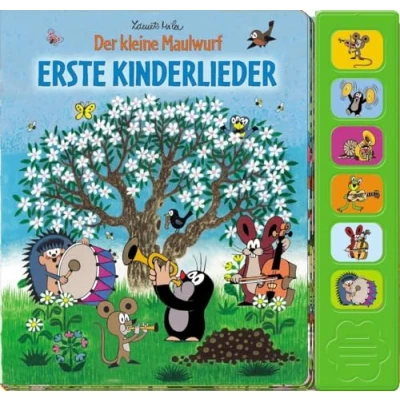Abbildung von Soundbuch &quot;Der kleine Maulwurf&quot;: Erste Kinderlieder: Beschäftigungsbuch Liederbuch Geräuschebuch