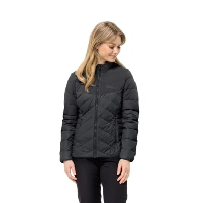 Abbildung von Jack Wolfskin Tundra Daunenjacke, Damen, Größe: Small, Black
