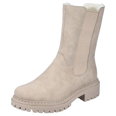 Abbildung von Rieker Chelseaboots, mit breitem Stretch an der Seite