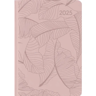 Abbildung von Alpha Edition Ladytimer Mini Deluxe Salmon 2025 Taschenkalender, 8x11,5cm, Kalender mit 144 Seiten,mit einem Info und Adressteil im handlichen Miniformat, Mondphasen, internationales Kalendarium