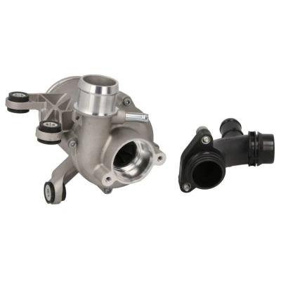 Abbildung von HEPU P1577 Wasserpumpe ohne Dichtung, mit Anbau /Befestigungsmaterial elektrisch MERCEDES BENZ: C Class Saloon, E T modell, Coupe