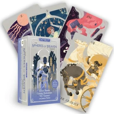 Abbildung von Sefirot The Spheres of Heaven Tarot: An 80 Card Deck &amp; Guidebook Inspired by Marseille Tarot, Kabbalistic Teachings, and Esoteric Wisdom