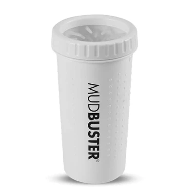 Abbildung von Dexas MudBuster PW72032 22WP tragbare Hundepfotenreiniger, groß, helles Weiß