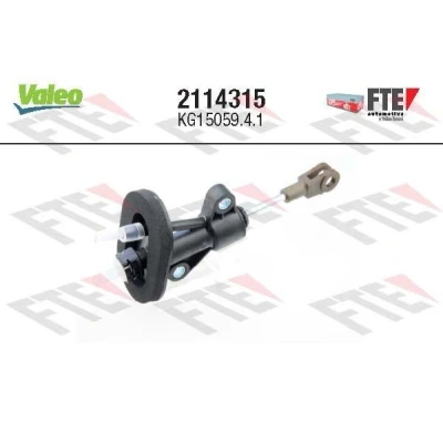 Abbildung von VALEO 2114315 Kupplungsgeberzylinder für Rechtslenker FIAT: Grande Punto Hatchback, Evo Doblo II Box Body / Estate, ALFA ROMEO: MiTo