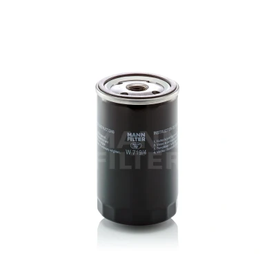 Abbildung von MANN FILTER W 719/4 Ölfilter 3/4 16 UNF mit einem Rücklaufsperrventil Anschraubfilter
