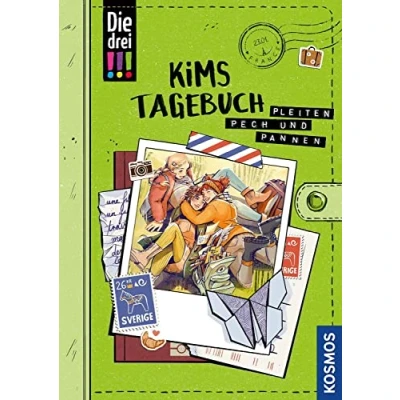 Abbildung von Die drei !!!, Kims Tagebuch, Pleiten, Pech und Pannen: Ein Comic Roman