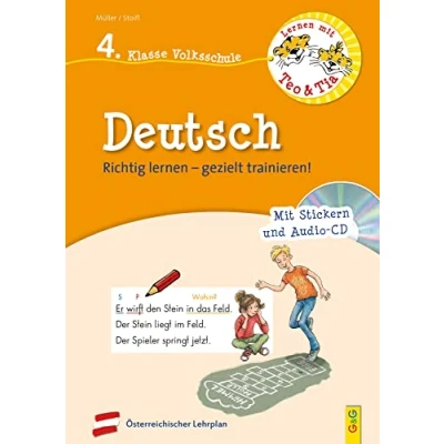 Abbildung von lernen mit Teo und Tia Deutsch 4. Klasse Volksschule CD: Richtig gezielt trainieren! (Teo Tia: trainieren!)