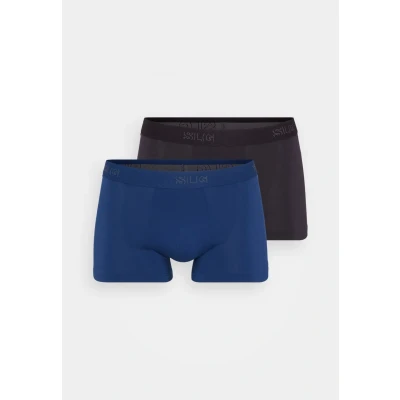 Abbildung von Sloggi 2 PACK Boxerbriefs, Herren, Größe: XXL, Black/blue
