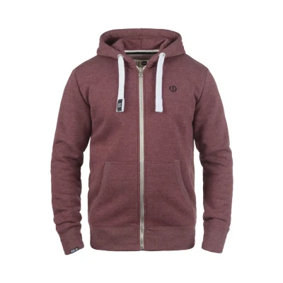 Abbildung von Solid Sdbennzip Sweatjacke Wine red, Herren, Größe: Medium, red