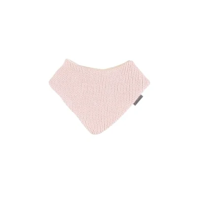 Abbildung von Sterntaler Baby Unisex Dreieckstuch Kinder Halstuch aus Strick mit Klettverschluss rosa, 2